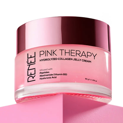 RENEE Pink Therapy Hydrolyzed Collagen Jelly Cream For Anti-Aging & Hydrated Skin