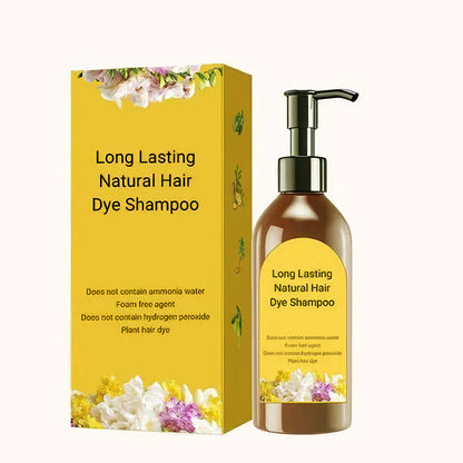 Japanese Long Lasting Natural Hair Dye Shampoo (Buy 1 Get 1 Free)
