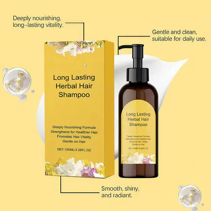 Japanese Long Lasting Natural Hair Dye Shampoo (Buy 1 Get 1 Free)